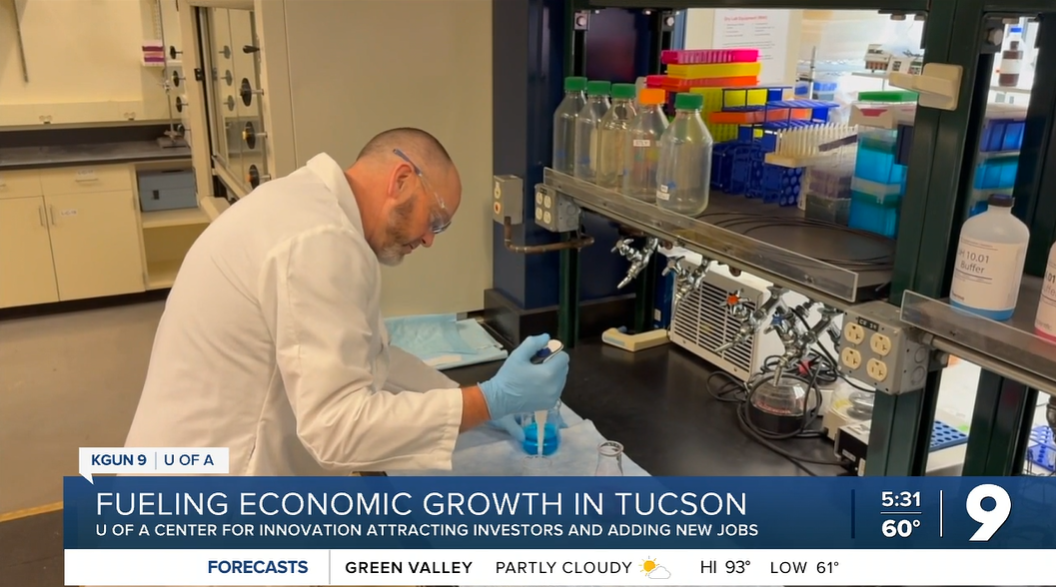 U of A Center for Innovation KGUN9 feature